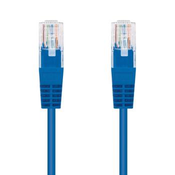 C-TECH Kábel patchcord Cat5e, UTP, modrý, 1m