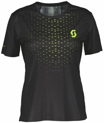 Scott RC Run SS Womens Black/Yellow XS Bežecké tričko s krátkym rukávom