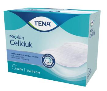 Tena Cellduk 25x26cm Umývacie utierky pre inkontinentých 200 ks