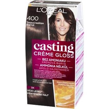 ĽORÉAL CASTING Creme Gloss 400 Tmavý gaštan (3600521334768)