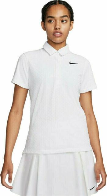 Nike Dri-Fit ADV Tour Womens White/Black M Polo košeľa