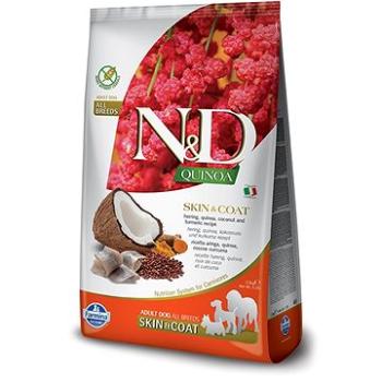 N&D grain free quinoa dog skin & coat herring & coconut 7 kg (8010276035653)