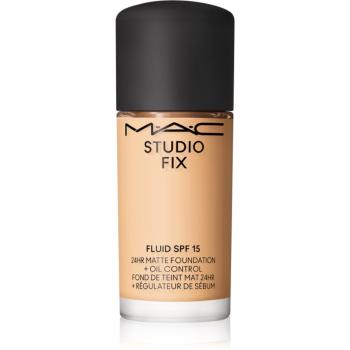 MAC Cosmetics Studio Fix Fluid SPF 15 24HR Matte Foundation + Oil Control Mini zmatňujúci make-up SPF 15 odtieň NC15 15 ml