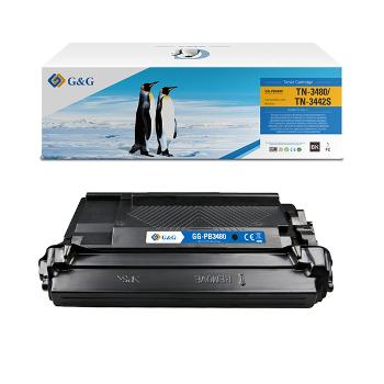 G&G kompatibil. toner s TN3480, black, 8000str., NT-PB3480, pre Brother HL-L6400DW, N