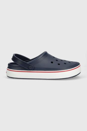 Šľapky Crocs Crocband Clean Clog pánske, tmavomodrá farba, 208371