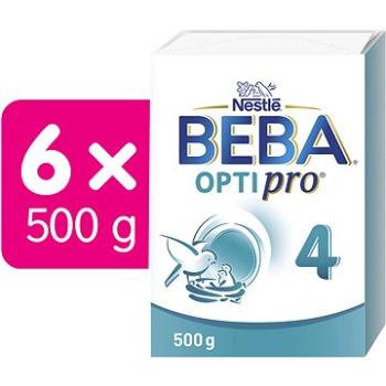 BEBA OPTIPRO® 4  dojčenské mlieko, 6× 500 g (8445290065100) + ZDARMA Príkrm Nestlé Služba AlzaPlus+ mesačné členstvo ako darček