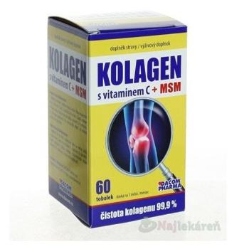 DACOM Pharma Kolagén s vitamínom C a MSM 60 cps.