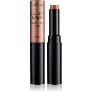 IsaDora Glossy Balm Hydrating Stylo tónovací hydratačný balzam na pery odtieň 40 Rare Beige 1,6 g