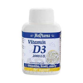 MedPharma VITAMÍN D3 2000 I.U.