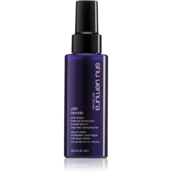 Shu Uemura Yūbi Blonde Serum sérum na vlasy neutralizujúci žlté tóny 100 ml