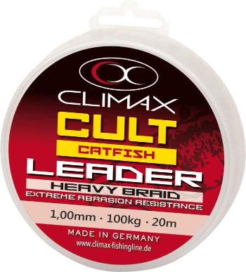 Climax šnúra CULT Catfish Leader 20m 1,00mm/100kg - šedá