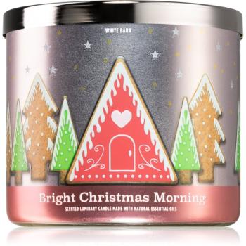 Bath & Body Works Bright Christmas Morning vonná sviečka II. 411 g