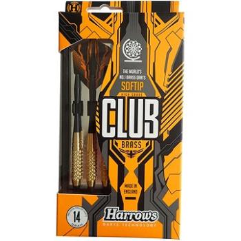 Harrows Soft Club Brass T12 s plastovým hrotom 16 g (05-T12-16)