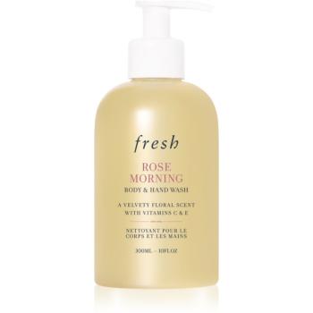 fresh Rose Morning Body & Hand Wash sprchový gél z ruže 300 ml