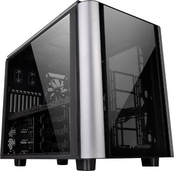 Thermaltake Level 20XT tower PC skrinka čierna 1 predinštalovaný ventilátor, kompatibilný s LCS, prachový filter, bočné