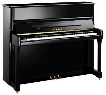 Yamaha P124 SH3 Polished Ebony Silent Piano