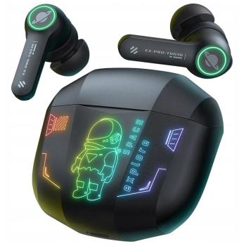 ONIKUMA T36 TWS RGB GAMING WIRELESS BLUETOOTH EARBUDS BLACK