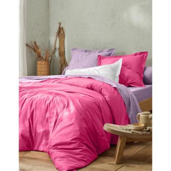 Blancheporte Jednofarebná posteľná bielizeň, zn. Colombine, bio bavlna ružová napínacia plachta 90x190cm