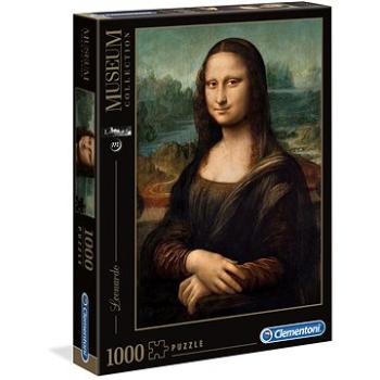 Puzzle 1000 Leonardo-Gioconda- (múzeum) (8005125314133)