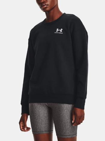 Under Armour Essential Fleece Crew Mikina Čierna