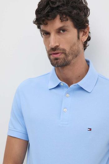 Polo tričko Tommy Hilfiger pánske, vzorované, MW0MW17771