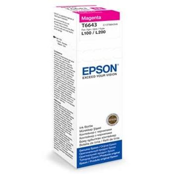 Epson T66434A purpurová (magenta) originálna cartridge