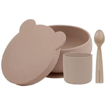 MINIKOIOI set na stolovanie BLW I, Bubble Beige (8681176333318)