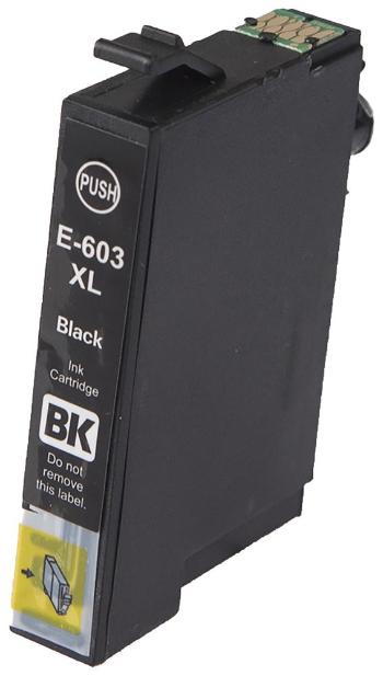 EPSON T603-XL (C13T03A14010) - kompatibilná cartridge, čierna, 18,2ml