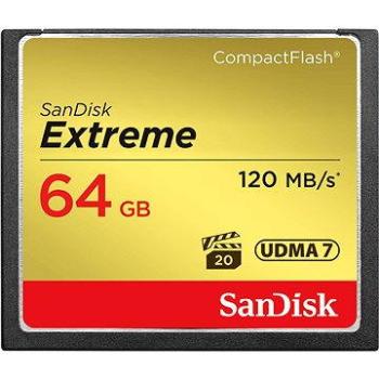 Sandisk Compact Flash 64 GB Extreme (SDCFXSB-064G-G46)