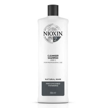 Nioxin Čistiace šampón pre jemné výrazne rednúce prírodné vlasy System 2 (Shampoo Cleanser System 2 ) 1000 ml