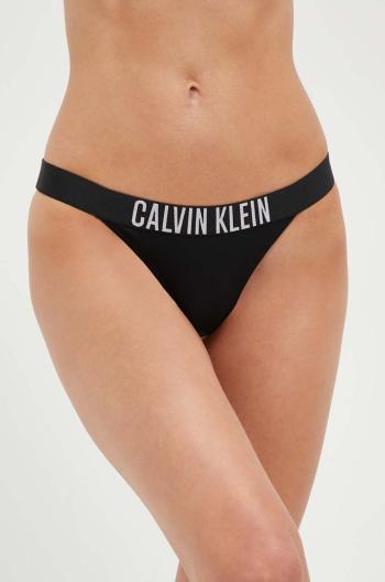 Plavkové nohavičky Calvin Klein čierna farba, KW0KW01984