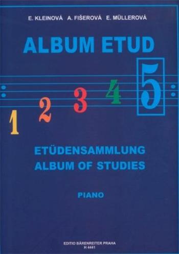 noty Baer Album etud V