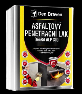 DENBIT ALP 300 - Asfaltový penetračný lak cierna 4 kg