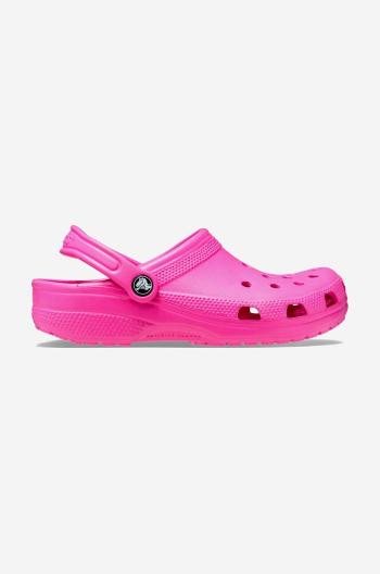 Detské šľapky Crocs Classic Kids Clog ružová farba