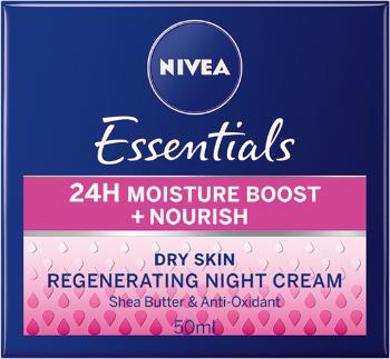 Nivea Essentials Výživný nočný krém suchá až citlivá pleť 50 ml