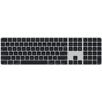 Apple Magic Keyboard s Touch ID a Numerickou klávesnicou, čierna – SK (MMMR3SL/A)