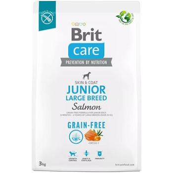 Brit Care Dog Grain-free s lososom Junior Large Breed 3 kg (8595602558872)