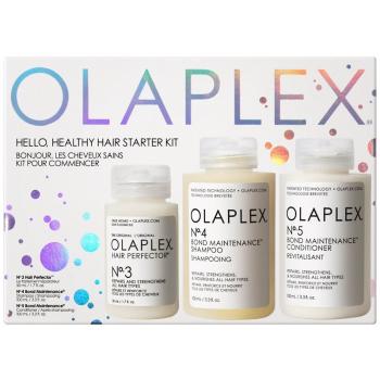 Olaplex Hello, Healthy Hair Starter Kit trojfázová revitalizačná starostlivosť pre všetky typy vlasov 3 ks