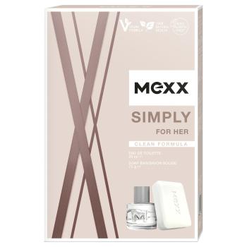 MEXX SIMPLY FOR HER toaletná voda 20ML + mydlo 75G