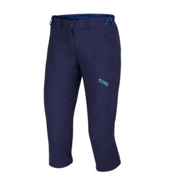 Outdoorové nohavice IRIS Lady 3/4 indigo / mentol M