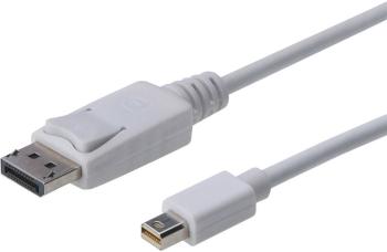 Digitus Mini-DisplayPort / DisplayPort káblový adaptér #####Mini DisplayPort Stecker, #####DisplayPort Stecker 3.00 m bi