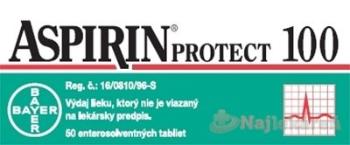 Aspirin Protect 100 tbl.ent.50 x 100 mg