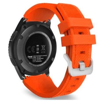 BStrap Silicone Sport remienok na Xiaomi Watch S1 Active, grep orange (SSG006C2611)