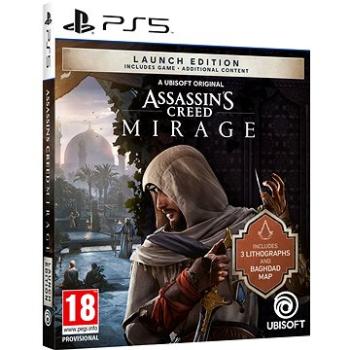 Assassins Creed Mirage: Launch Edition - PS5 (3307216258131) + ZDARMA Darček Assassins Creed Mirage - Steelbook