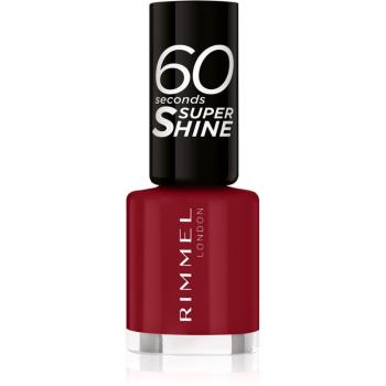 Rimmel 60 Seconds Super Shine lak na nechty odtieň 314 Fiercely 8 ml