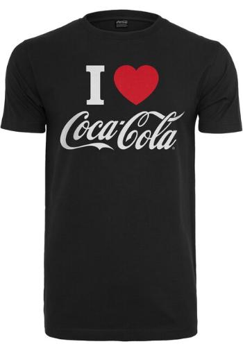 Mr. Tee Coca Cola I Love Coke Tee black - 3XL