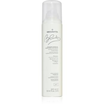 Medavita Blondie Ice Blonde Enhancing Conditioning Hair Mousse dvojfázová pena pre blond vlasy 300 ml