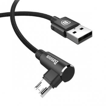 Baseus MVP kábel USB / Micro USB 1.5A 2m, čierny (CALMVP-A01)