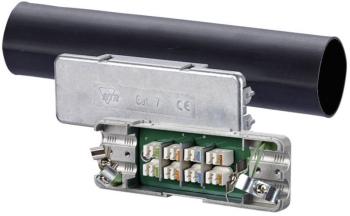 Metz Connect 130863-01-E  rozvodný box na kábel s rozmerom: -  tuhosť: 0.128-0.325 mm² Pólov: 8 1 ks strieborná