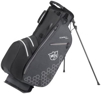 Wilson Staff Dry Tech II Stand Bag Black/Black/White